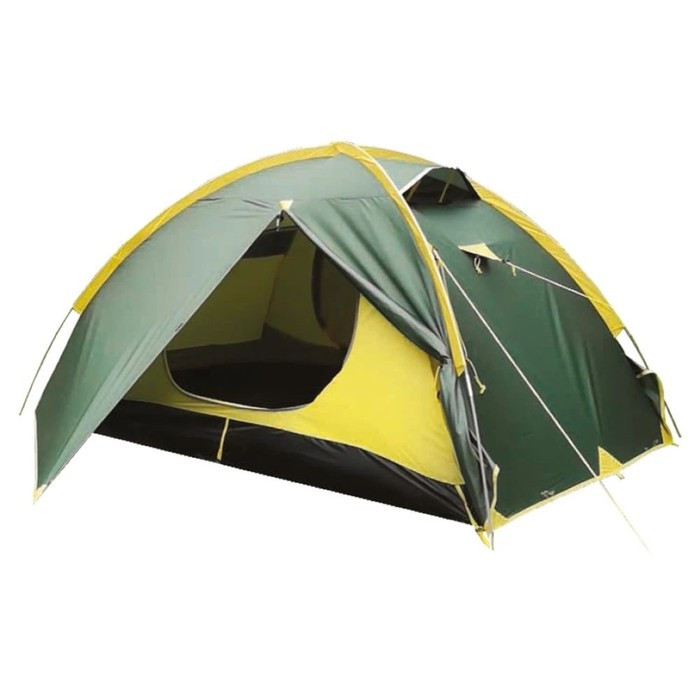 Палатка туристическая Tramp TRT-099, Ranger 2 (V2), зеленый - фото 1 - id-p226795835