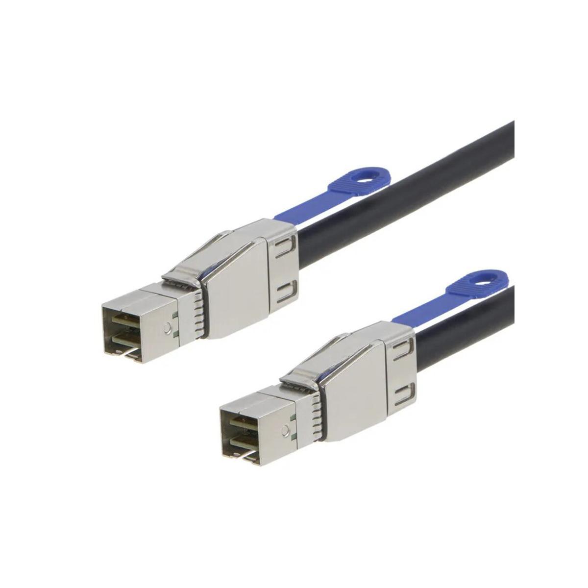 Интерфейсный кабель Infortrend SAS 12G external cable, Pull type, SFF-8644 to SFF-8644 (12G to 12G), 260 - фото 1 - id-p226796039