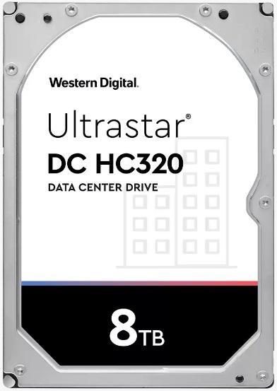 Жёсткий диск HDD 8 Tb SATA 6Gb/s Western Digital Ultrastar HUS728T8TALE6L4 / 0B36452 3.5" 7200rpm 256Mb - фото 1 - id-p226796036