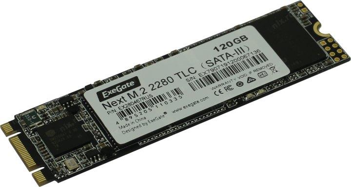 ExeGate SSD M.2 120GB Next Series EX280467RUS - фото 1 - id-p226795934
