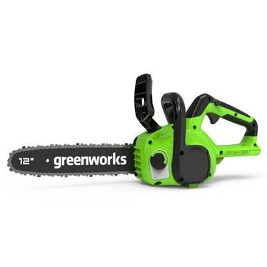 Greenworks Цепная пила аккумуляторная GD24CS30, 24V, 30см, бесщеточная, без АКБ и ЗУ [2007007] - фото 1 - id-p226795988