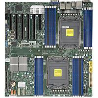 Материнская плата Supermicro Motherboard 2xCPU X12DPi-N6 3rd Gen Xeon Scalable TDP 270W/ 16xDIMM/14xSATA/