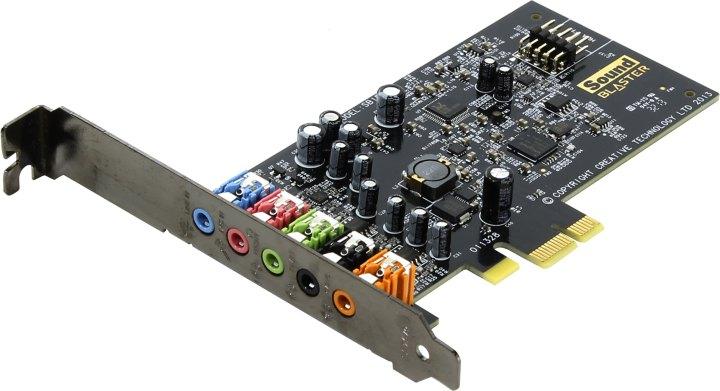 Звуковая карта SB Creative Sound Blaster Audigy FX 5.1 (RTL) PCI-Ex1 SB1570 - фото 1 - id-p226796037