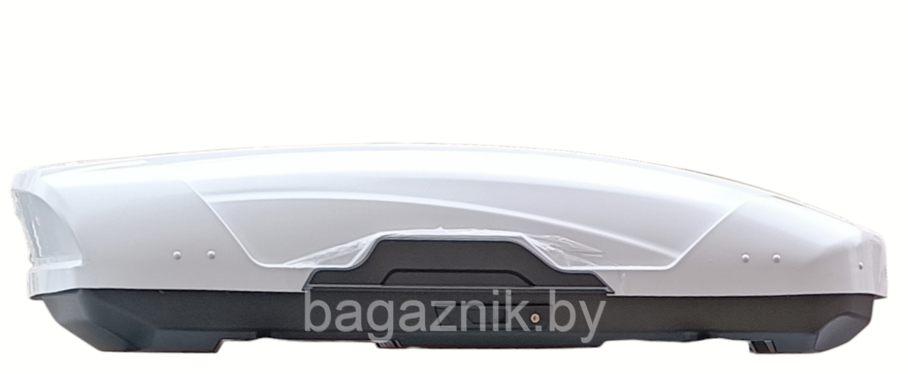 Автобокс Sotra SLEET 172х83х40 см, 450л, двухсторонний, белый глянец