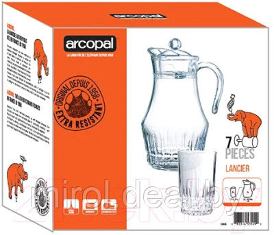 Набор для напитков Arcopal Lancier L4985 - фото 2 - id-p226798964