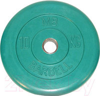 Диск для штанги MB Barbell d31мм 10кг