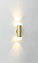 Настенный золотой светильник IMEX Leon GU10 IL.0005.4802 MG, фото 2