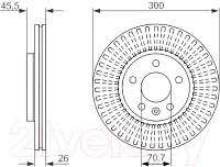 Тормозной диск Bosch 0986479644