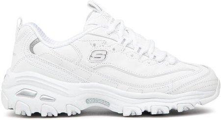 Кроссовки женские Skechers Play On белый/серебряный 11949-WSL - фото 1 - id-p226753533