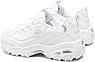 Кроссовки женские Skechers D'LITES Play On белый/серебряный 11949-WSL, фото 3