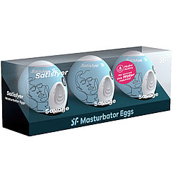 Набор яиц-мастурбаторов Satisfyer Masturbator Egg Savage 3 шт