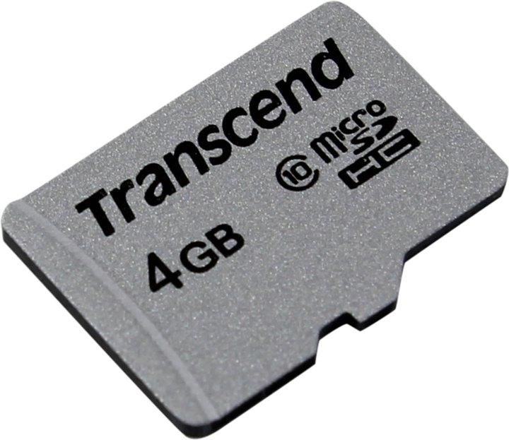 Карта памяти Transcend TS4GUSD300S microSDHC 4Gb Class 10 - фото 1 - id-p226801025