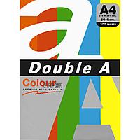 Бумага цветная, DOUBLE A, 80гр, А4, 5х20, ассорти, интеснив, (оранжевый, красный, зеленый, синий, желтый),