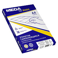 Этикетки самокл. ProMEGA Label BASIC 64,6х33,8 мм /24 шт. на листА4 (100листов), арт.891154