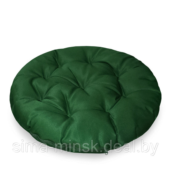 Подушка круглая на кресло непромокаемая D60 см, цвет ярко-зел файберфлекс, грета20%, пэ80% - фото 3 - id-p226802117