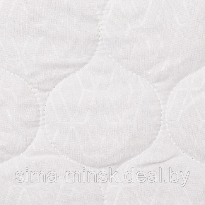 Одеяло Бамбук 140х205 см, белый, микрофибра, 150 г/м, пэ 100% - фото 1 - id-p226802156