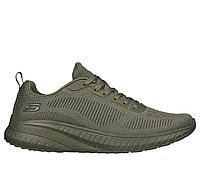 Кроссовки мужские Skechers Bobs Squad Chaos оливковый 118000-OLV