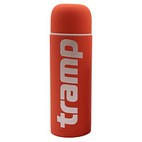 Термос Tramp TRC-109, Soft Touch 1,0 л., оранжевый
