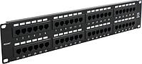 Коммутационная панель Patch Panel 19" 2U UTP 48 port кат 5e Rexant 04-0022