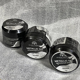 Гель-краска Global Fashion METAL GEL, 5гр.