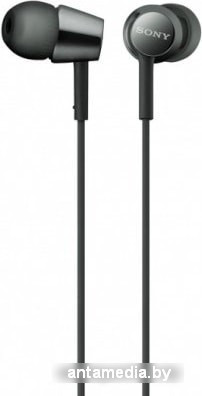 Наушники Sony MDR-EX155AP (черный) - фото 1 - id-p226803582