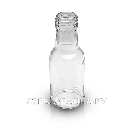 Стеклянная бутылка 0,100 л. (100 мл.) Домашняя ВИНТ (28), фото 2