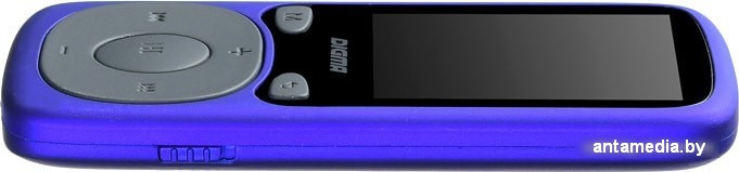 MP3 плеер Digma B4 8GB (синий) - фото 5 - id-p226803597
