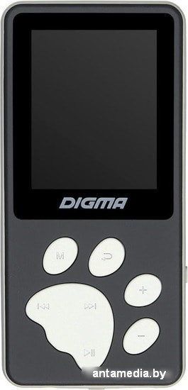 MP3 плеер Digma S4 8GB (серый/серебристый) - фото 2 - id-p226803599