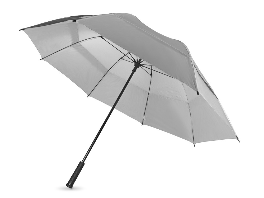 Зонт трость Cardiff, механический 30, серебристый - фото 1 - id-p226805685