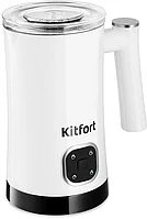 Взбиватель молока Kitfort КТ-7178 400Вт 590мл. белый/черный