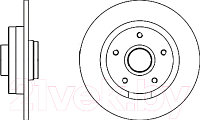 Тормозной диск Bosch 0986479682