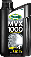 Моторное масло Yacco MVX 1000 4T 5W40