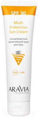 Крем солнцезащитный Aravia Multi Protection Sun Cream SPF30 Солнцезащитный увлажняющий - фото 1 - id-p226814390