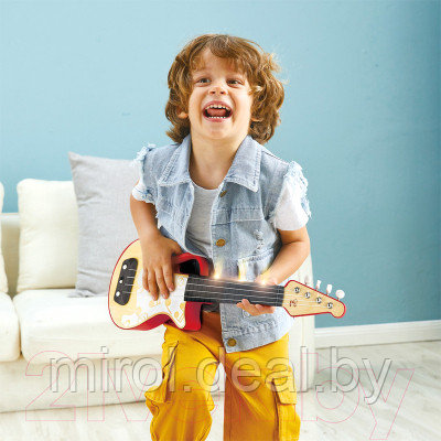 Музыкальная игрушка Hape Гавайская гитара. Мерцающая укулеле / E0624_HP - фото 4 - id-p226814884