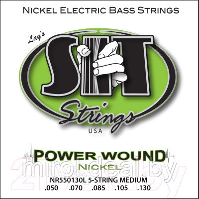 Струны для бас-гитары SIT Strings NR550130L - фото 1 - id-p226815647