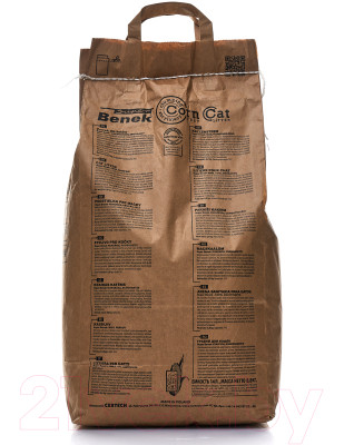 Наполнитель для туалета Super Benek Corn Cat Свежая трава - фото 2 - id-p224356699