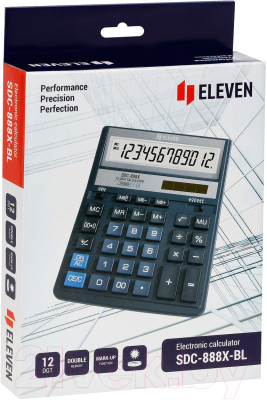 Калькулятор Eleven SDC-888X-BL - фото 6 - id-p226819669