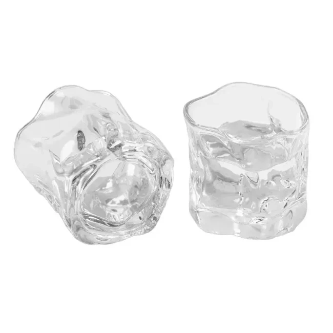 Подарочный набор для виски 2 стакана, подставка с камнями AmiroTrend ABW-311 brown crystal - фото 3 - id-p224013979