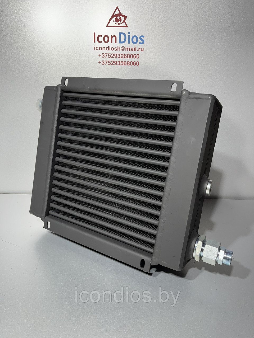 Маслоохладитель 12\24 V с датчиком температуры или без