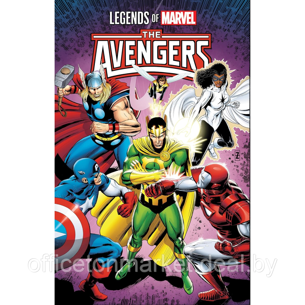 Книга на английском языке "Legends Of Marvel: Avengers", Peter Allen David - фото 1 - id-p226820262