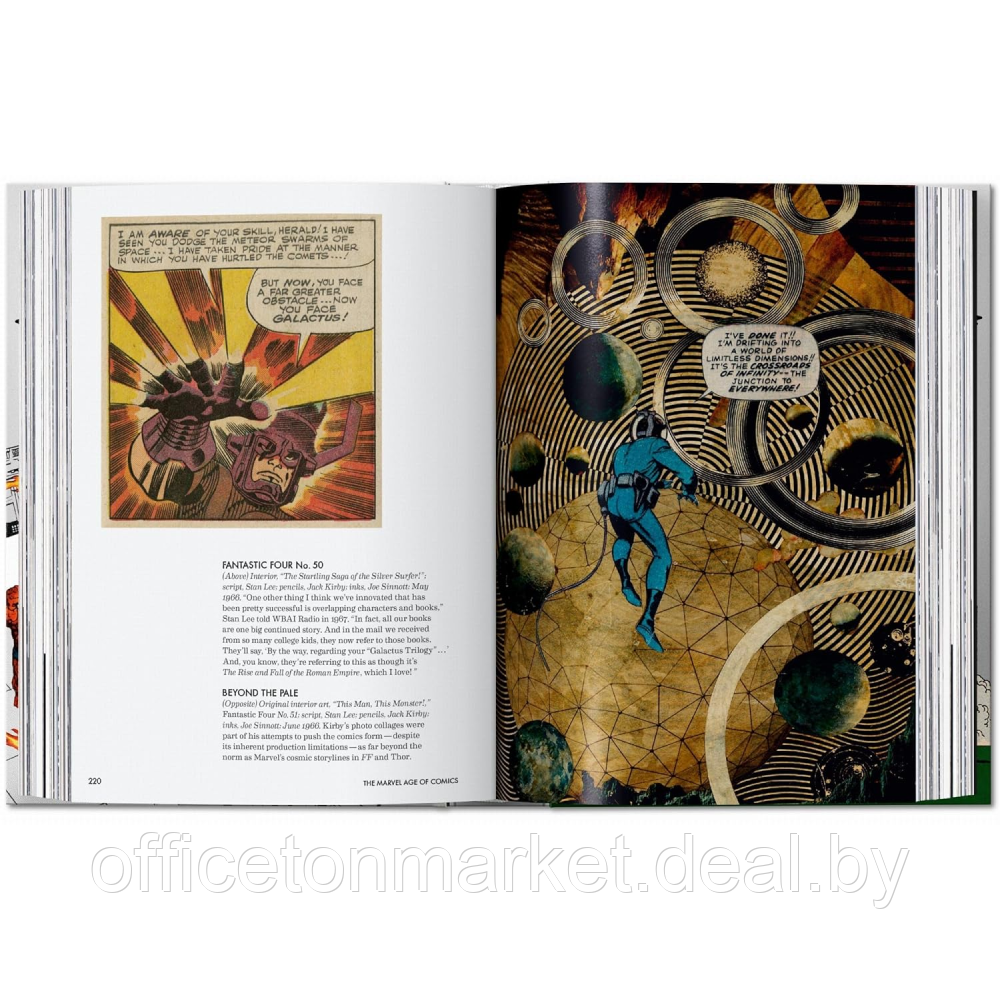 Книга на английском языке "The Marvel Age of Comics 1961-1978", Roy Thomas - фото 2 - id-p226820266