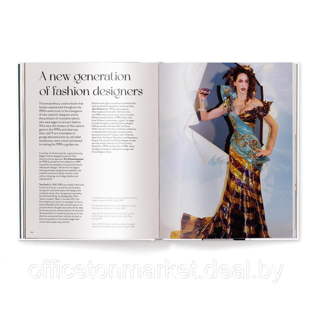 Книга на английском языке "The 1990s Fashion Book", Agata Toromanoff - фото 3 - id-p226820272