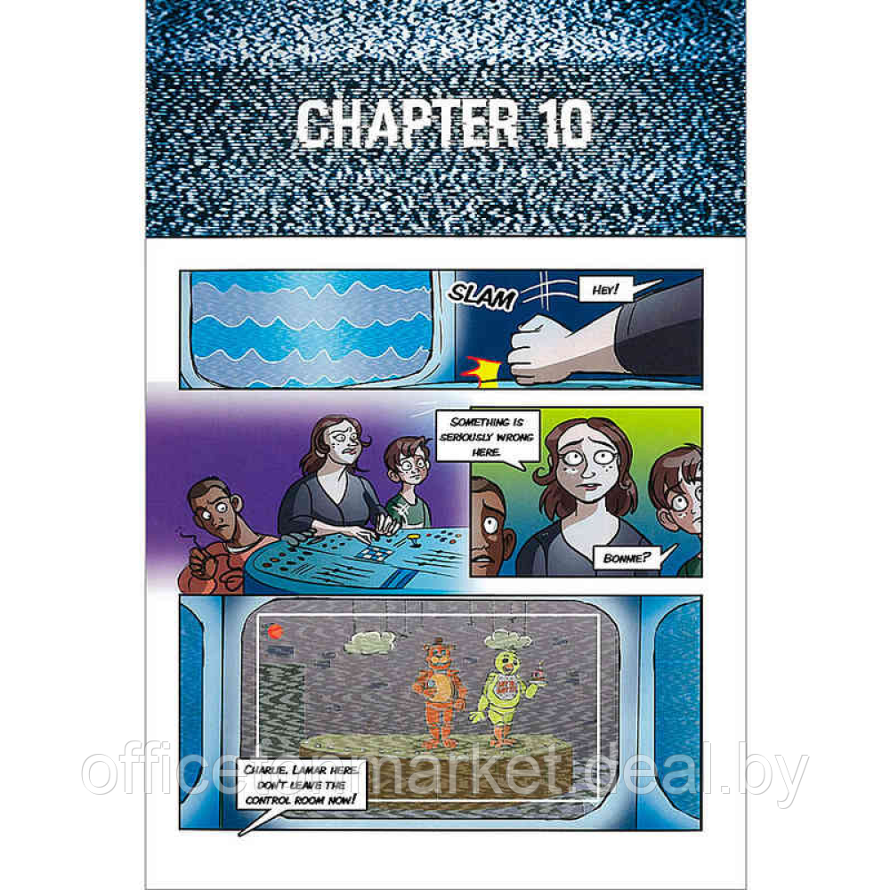 Комплект на английском языке "Five Nights at Freddy's Graphic Novel Trilogy Box Set", Scott Cawthon, Elley - фото 2 - id-p226820275