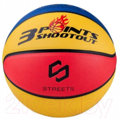 Баскетбольный мяч Jogel Streets 3 Points / BC21 - фото 2 - id-p226821896