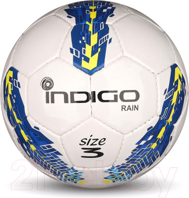 Футбольный мяч Indigo Rain / IN031 - фото 1 - id-p226821528