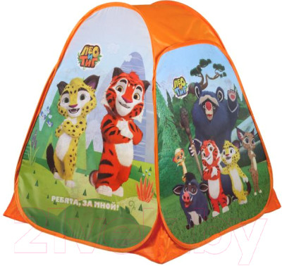 Детская игровая палатка Играем вместе Лео и Тиг / GFA-LEOTIG01-R - фото 3 - id-p226826845