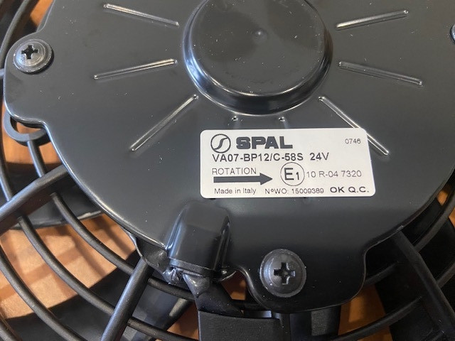 Вентилятор осевой, SPAL 24V VA07-BP12/C-58S - фото 1 - id-p226828033