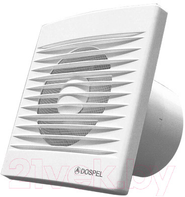 Вентилятор накладной Dospel D100 16x16 Styl стандарт с обратным клапаном / 007-0001P - фото 1 - id-p226827889