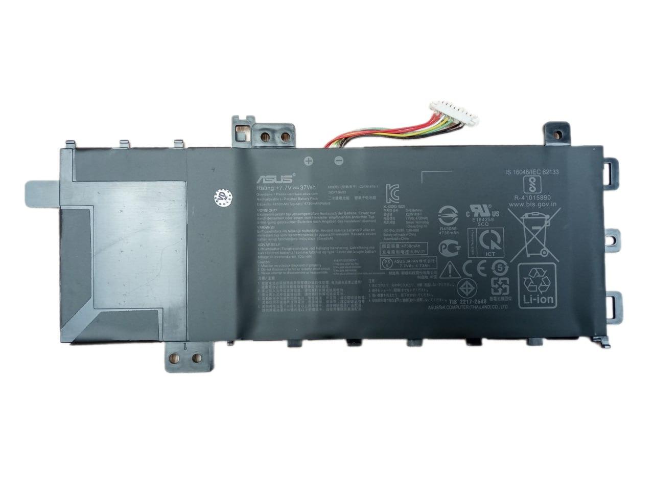 Оригинальный аккумулятор (батарея) для ноутбука Asus VivoBook 14 X412, 15 M509, 17 F71 (B21N1818-1) 7.6V 32Wh - фото 8 - id-p226696141