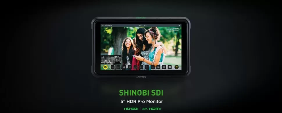Операторский монитор Atomos Shinobi SDI 5.2" 4K - фото 10 - id-p226743215